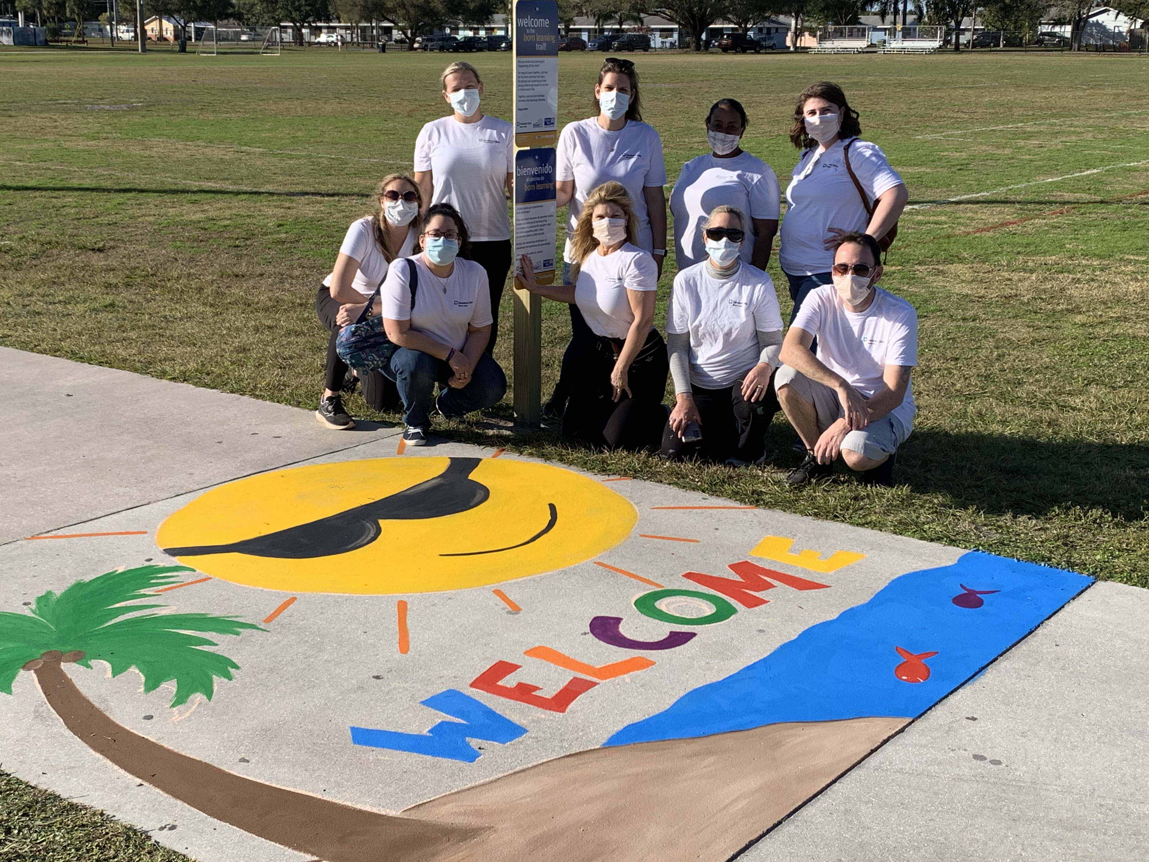 Born Learning Trail Painting