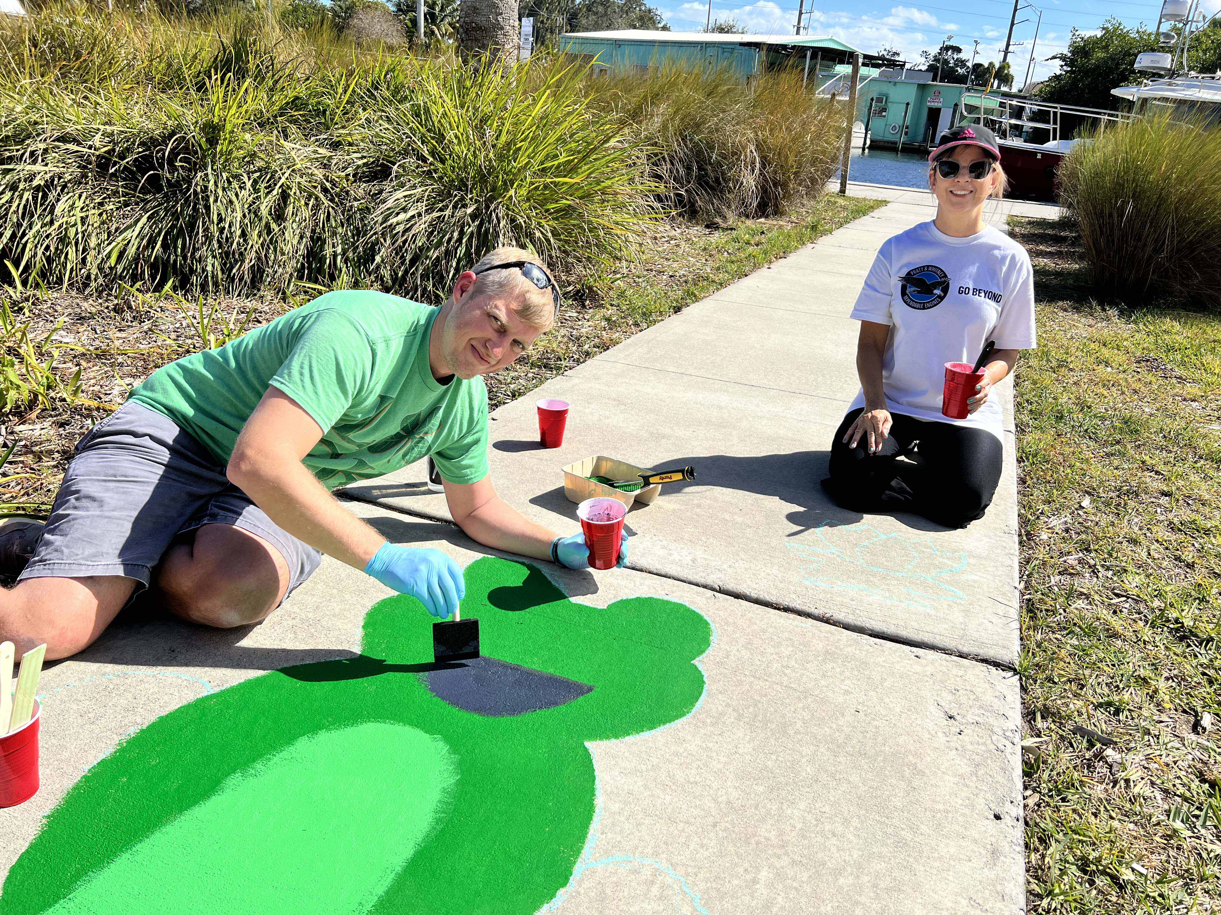 Born Learning Trail Painting