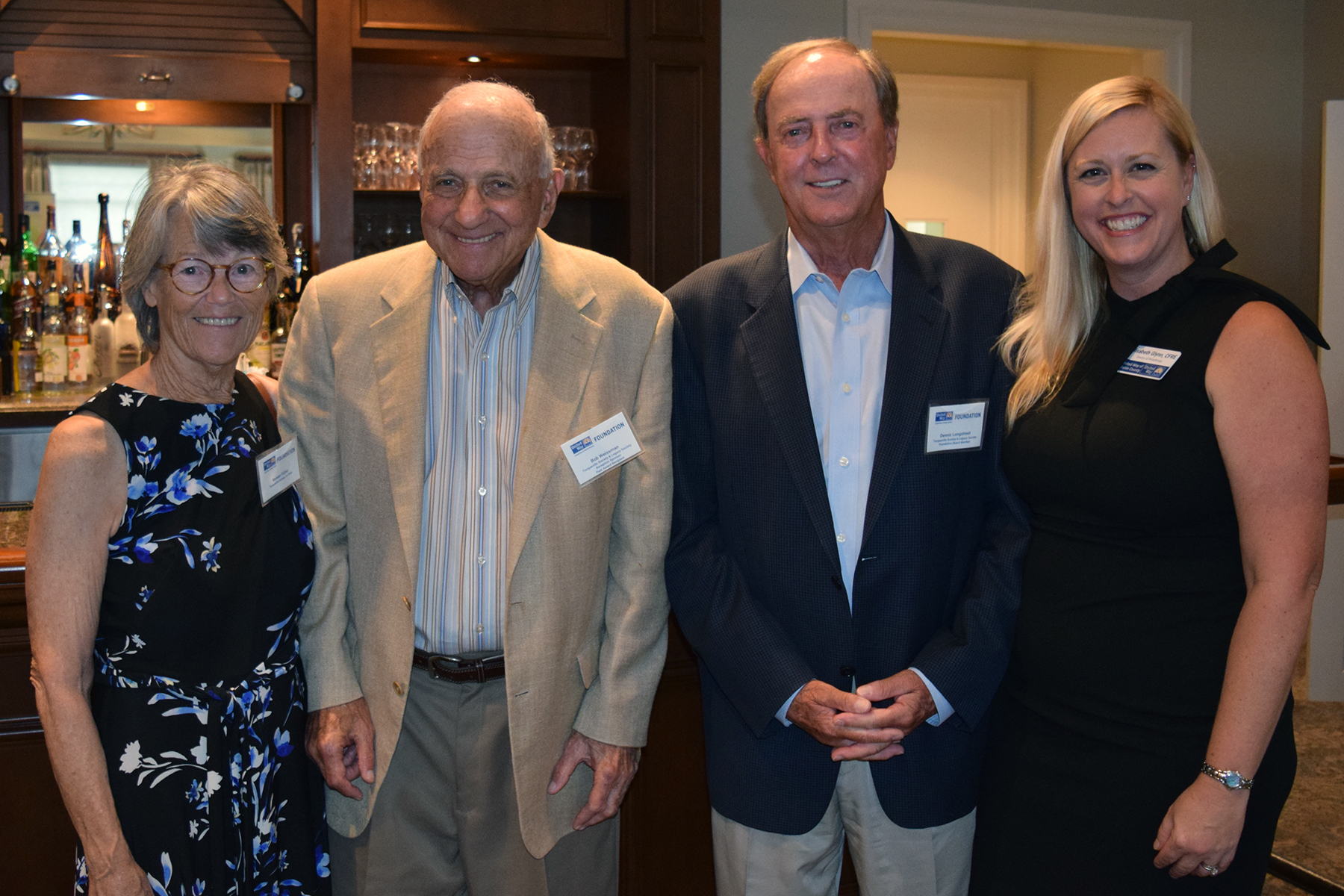 Noreen Fisher, Bob Weissman, Dennis Longstreet and Elisabeth Glynn