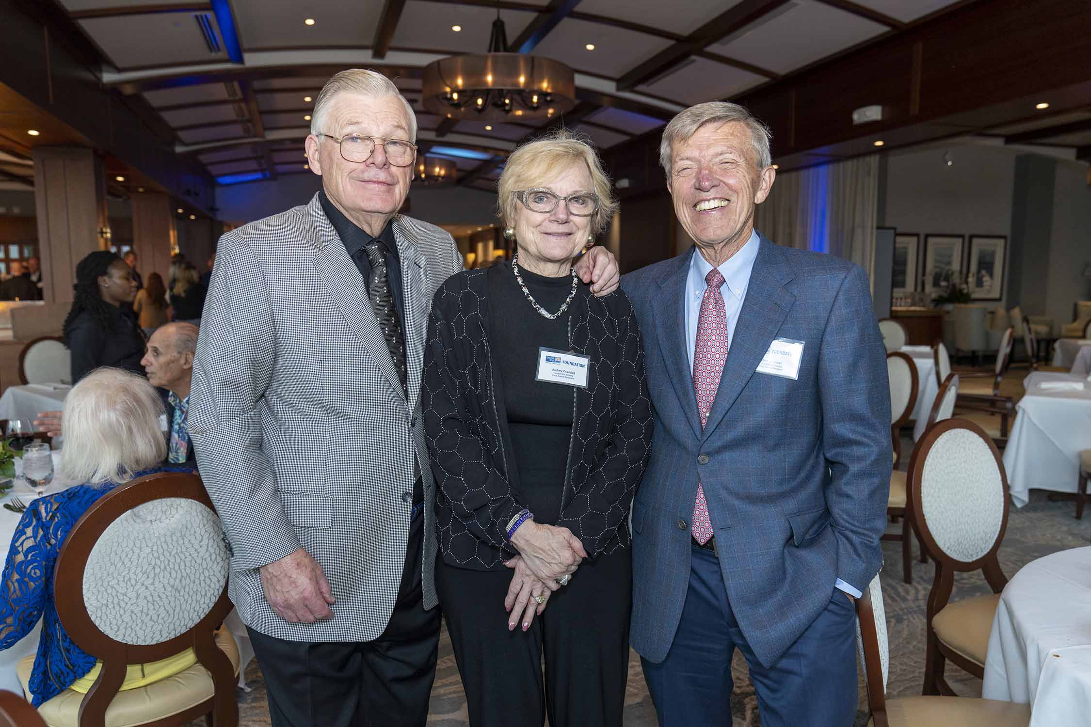 Bill and Audrey Crandall with Bob Crandall