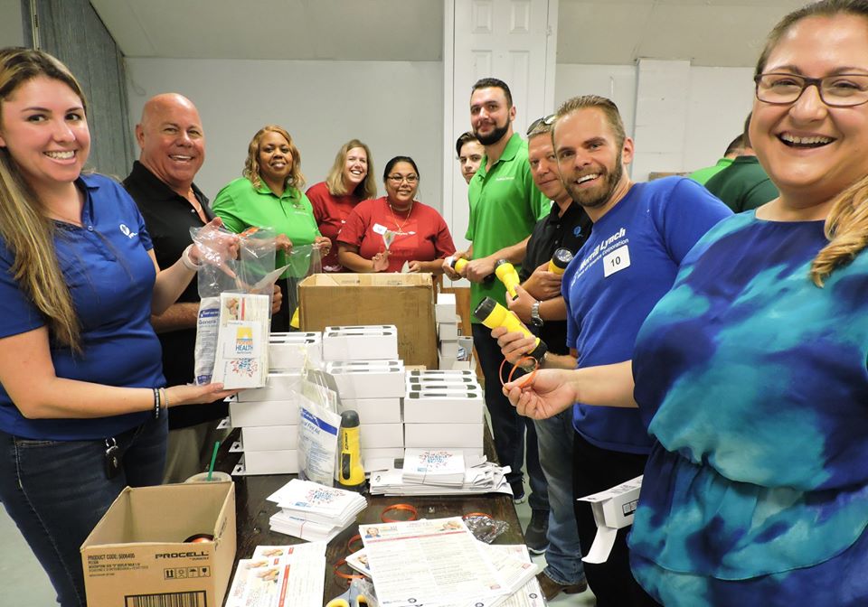 volunteers at Day of Caring