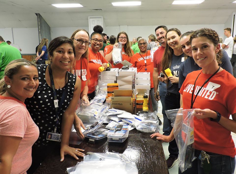 volunteers at Day of Caring