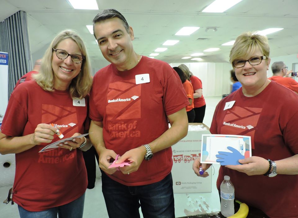 volunteers at Day of Caring