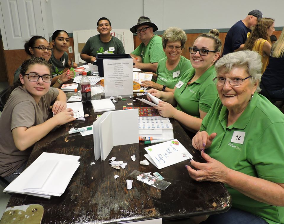 volunteers at Day of Caring