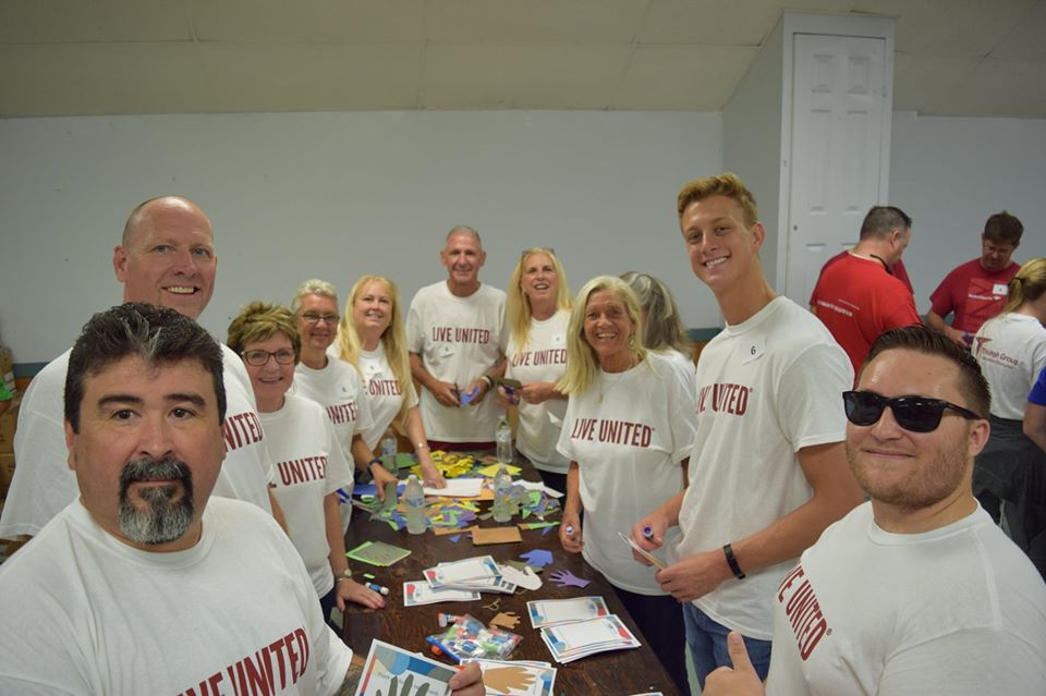volunteers at Day of Caring