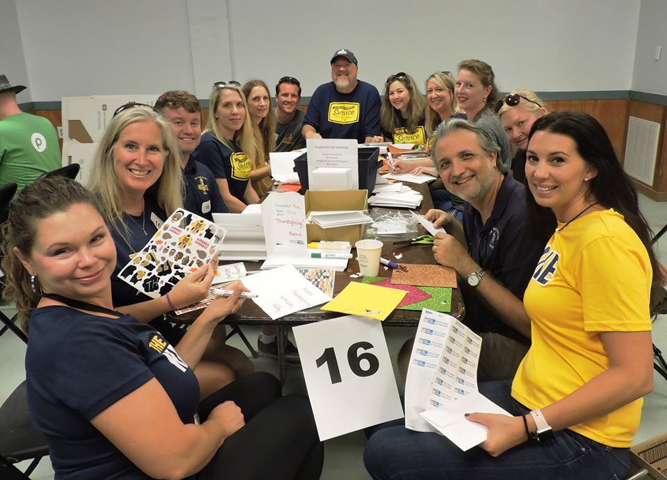 volunteers at Day of Caring