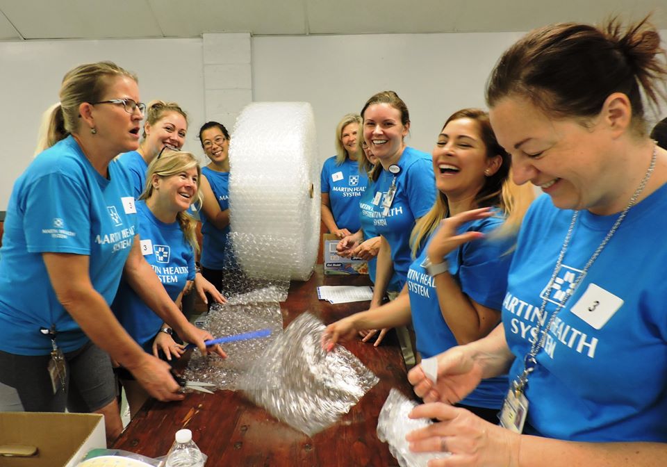 volunteers at Day of Caring