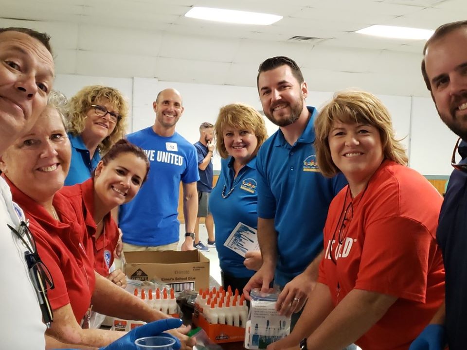 volunteers at Day of Caring