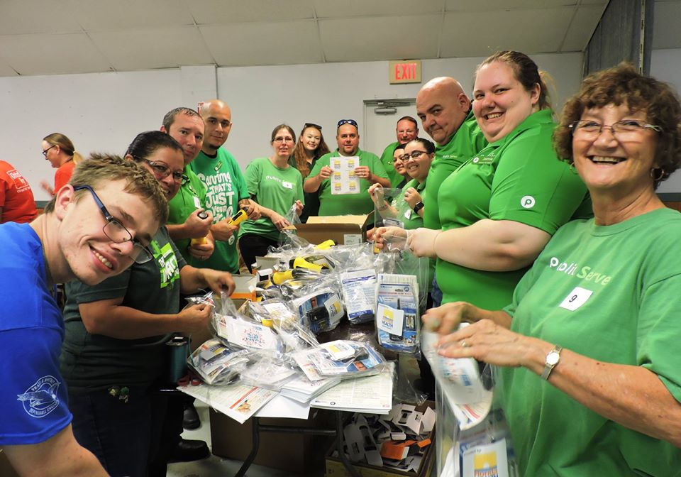 volunteers at Day of Caring