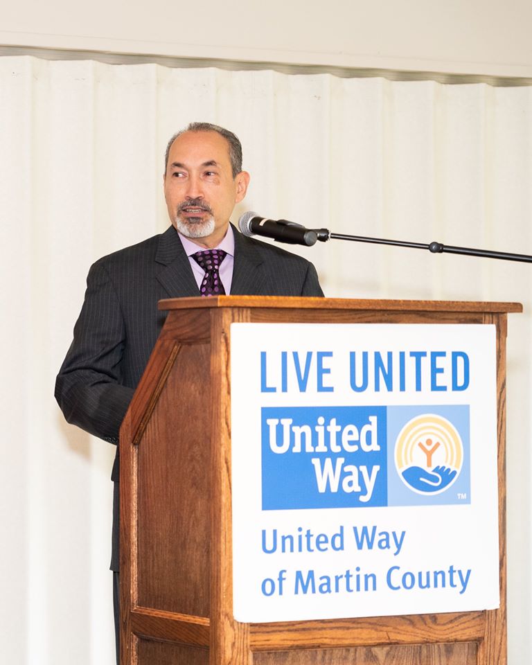 member at United Way Community Leaders Breakfast