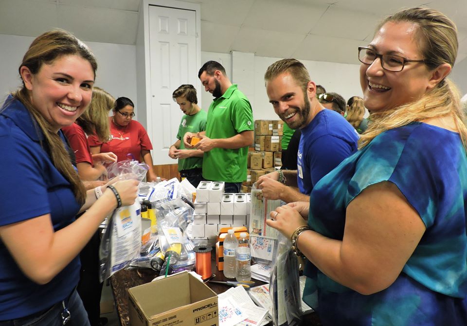 volunteers at Day of Caring