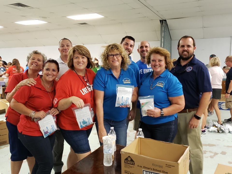 volunteers at Day of Caring