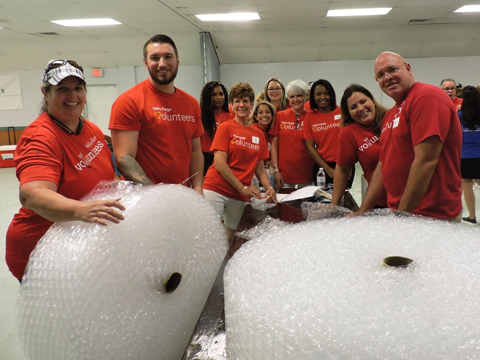 volunteers at Day of Caring