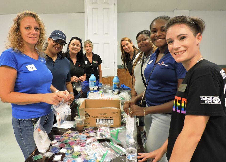 volunteers at Day of Caring