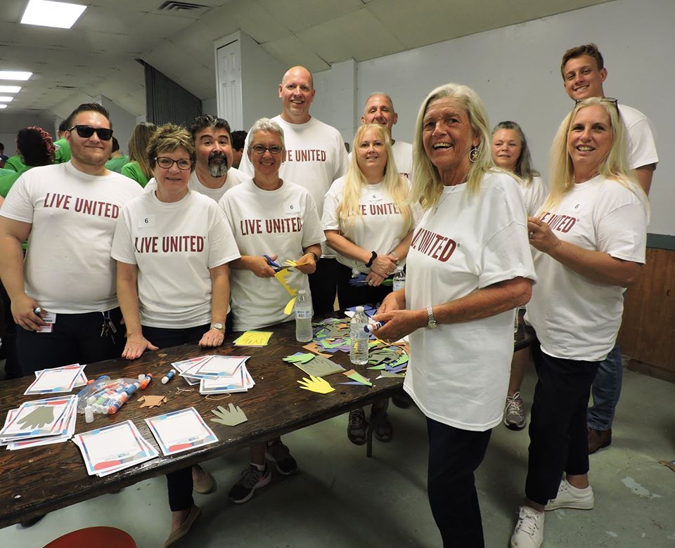 volunteers at Day of Caring