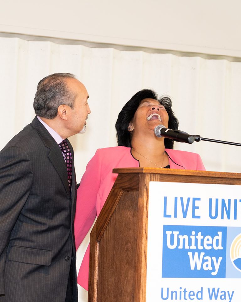 members at United Way Community Leaders Breakfast