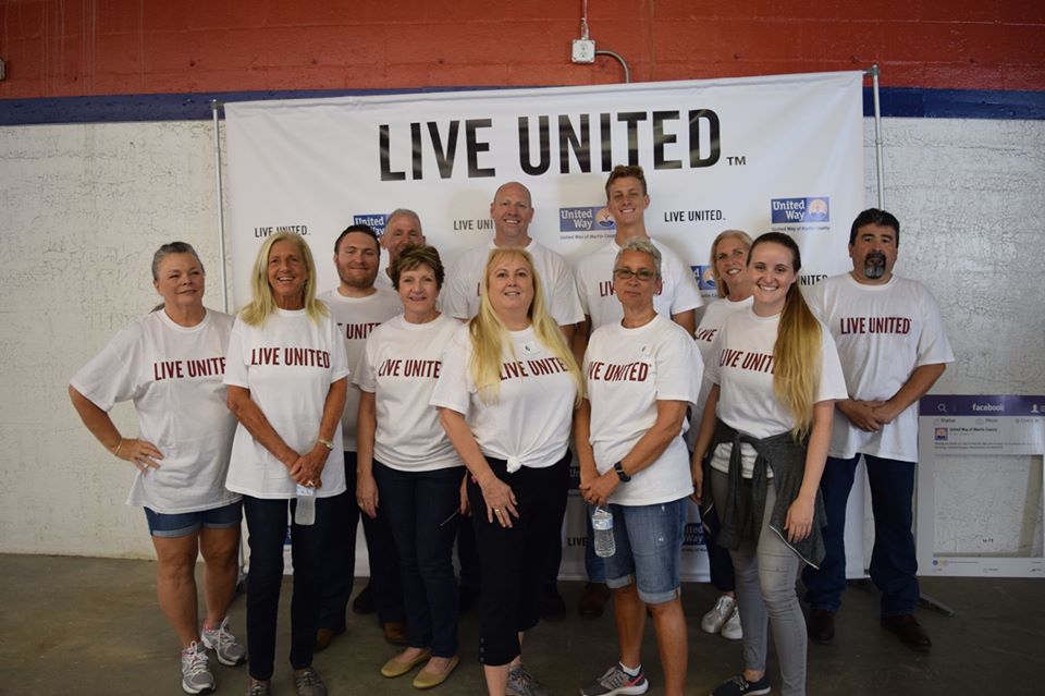 volunteers at Day of Caring