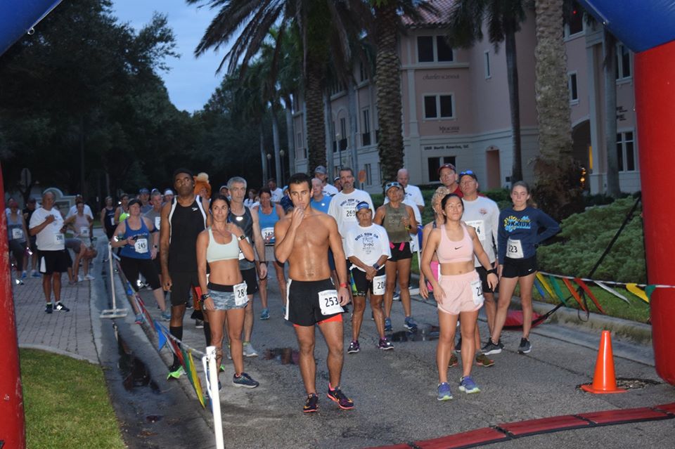 runners at the Merrill Lynch Bull Run 5K