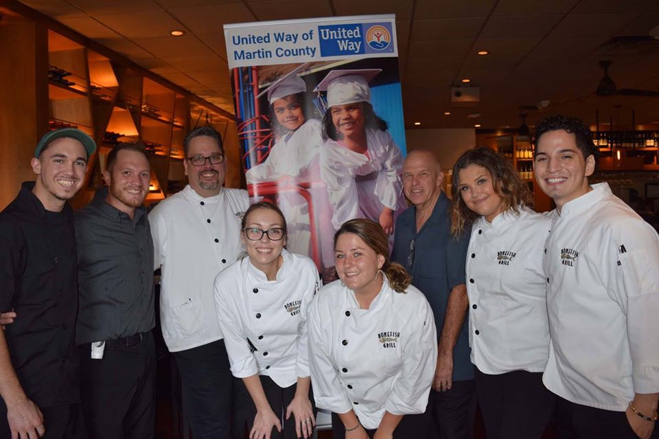 Staff at the Leadership Donor Appreciation Luncheon