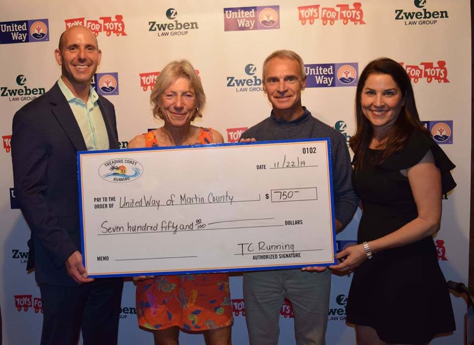 supporters of the Zweben Law Group Bike Drive Kickoff Party
