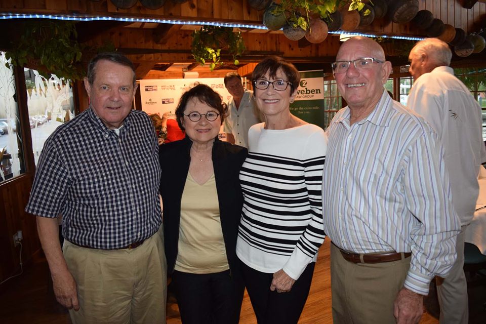 supporters of the Zweben Law Group Bike Drive Kickoff Party