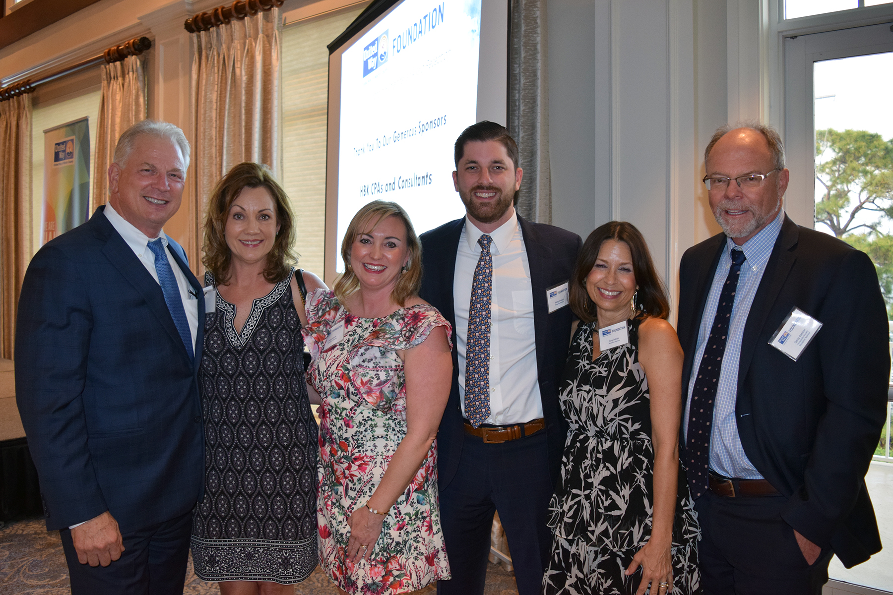 Jeff and Deanna Atlas, Katie Norris, Vinny Grucza, Amy Dubois and Gerry Saelzer