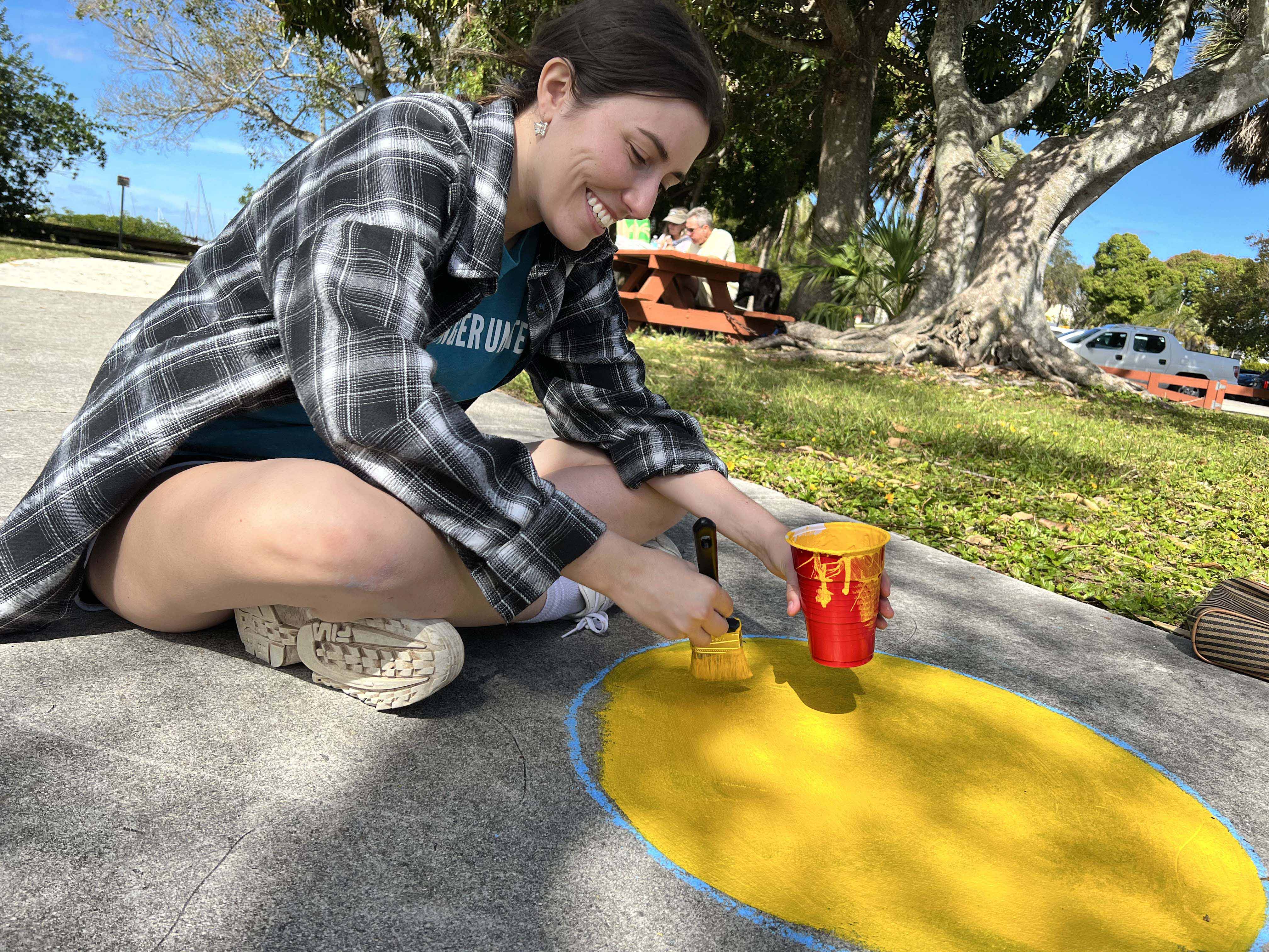 Born Learning Trail Painting