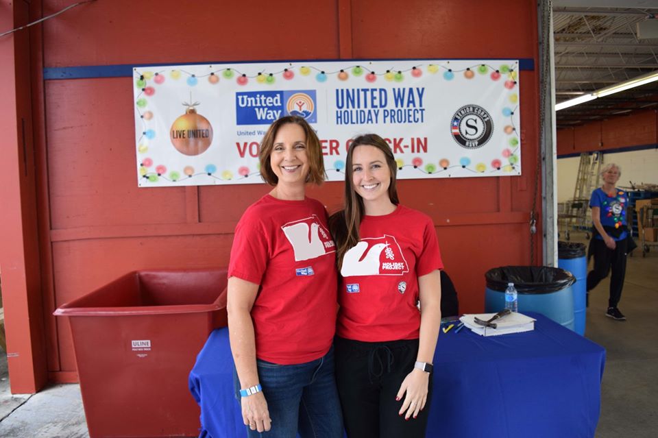 United Way Holiday Project volunteers