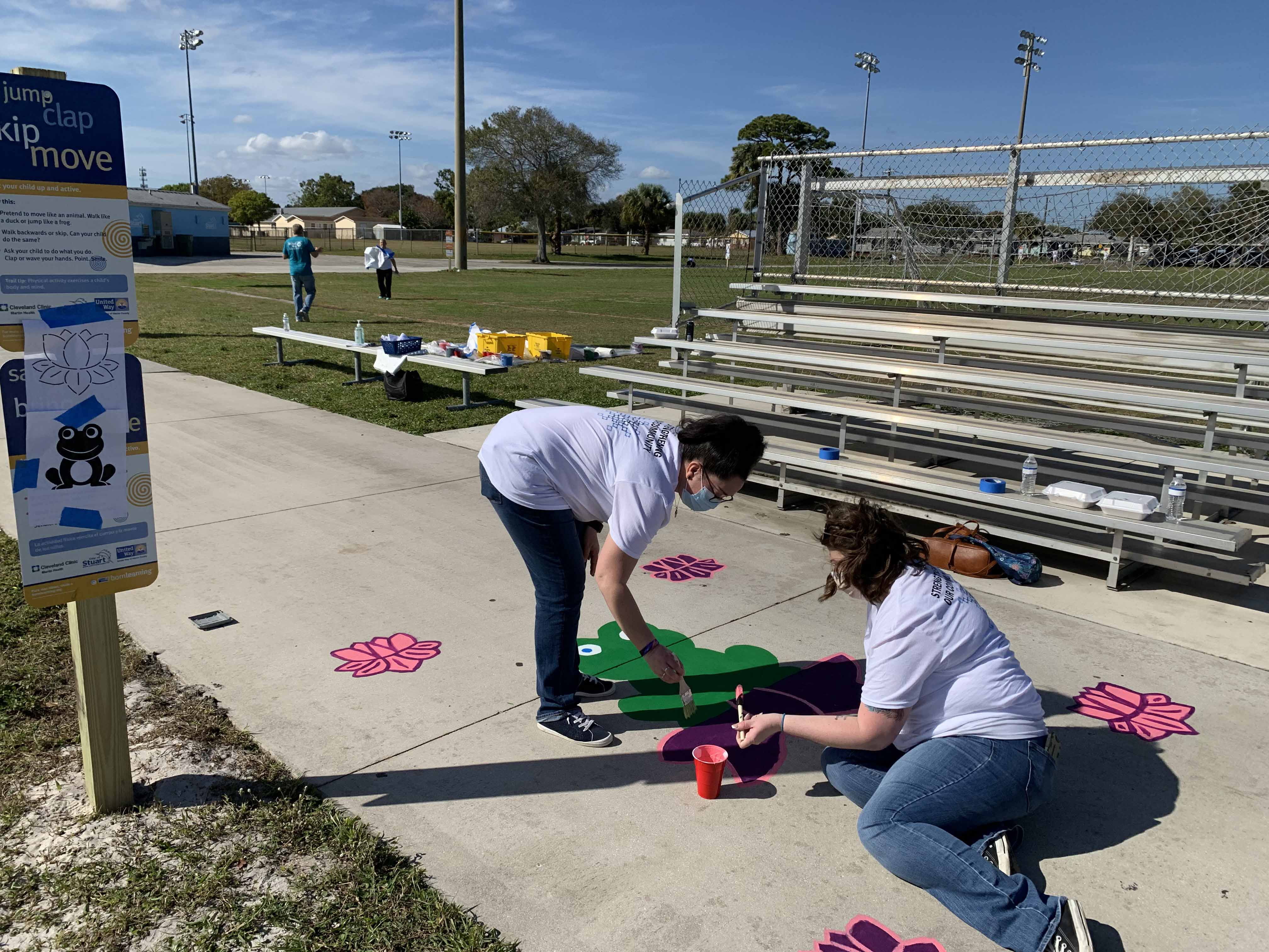 Born Learning Trail Painting