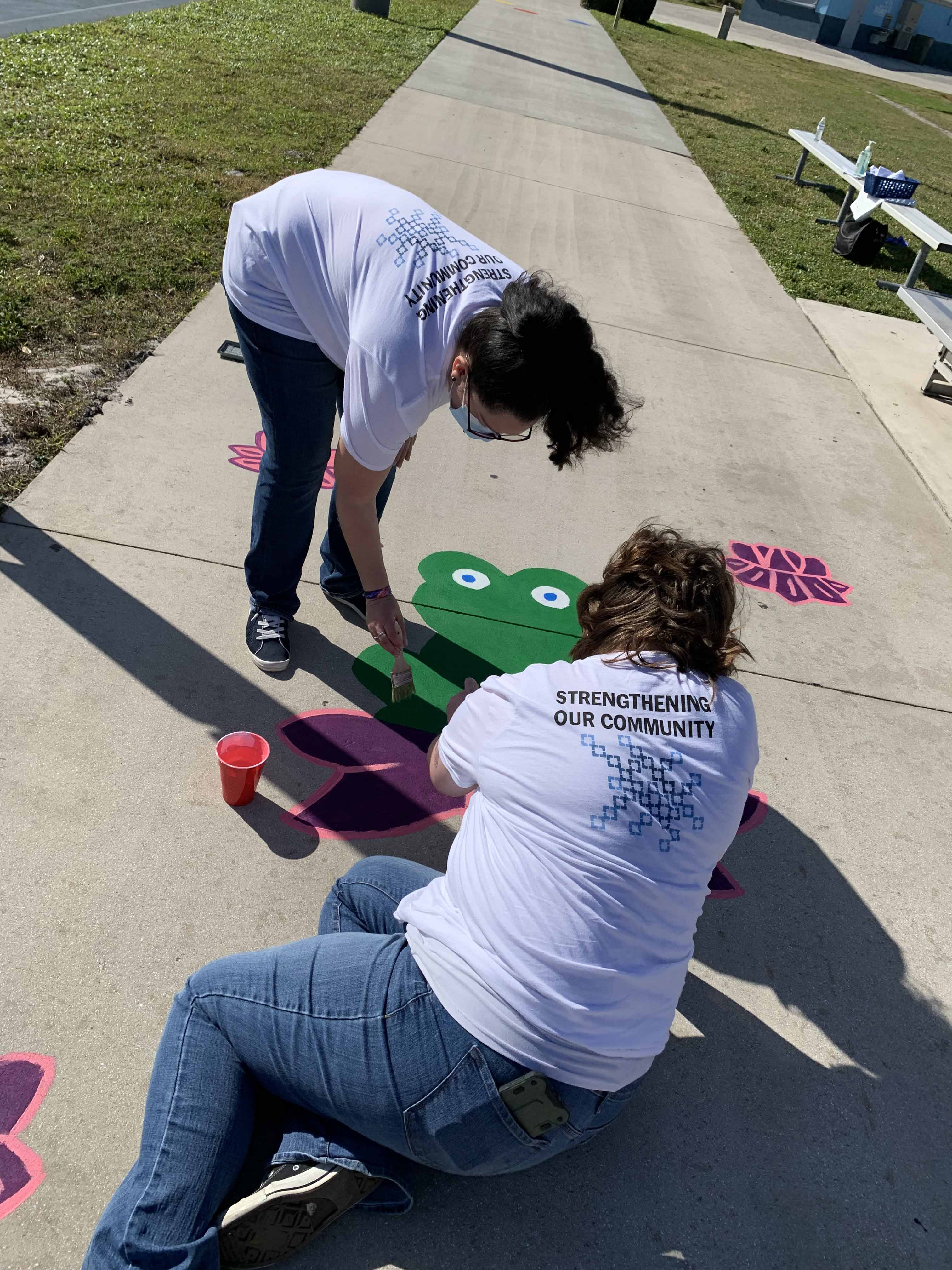 Born Learning Trail Painting