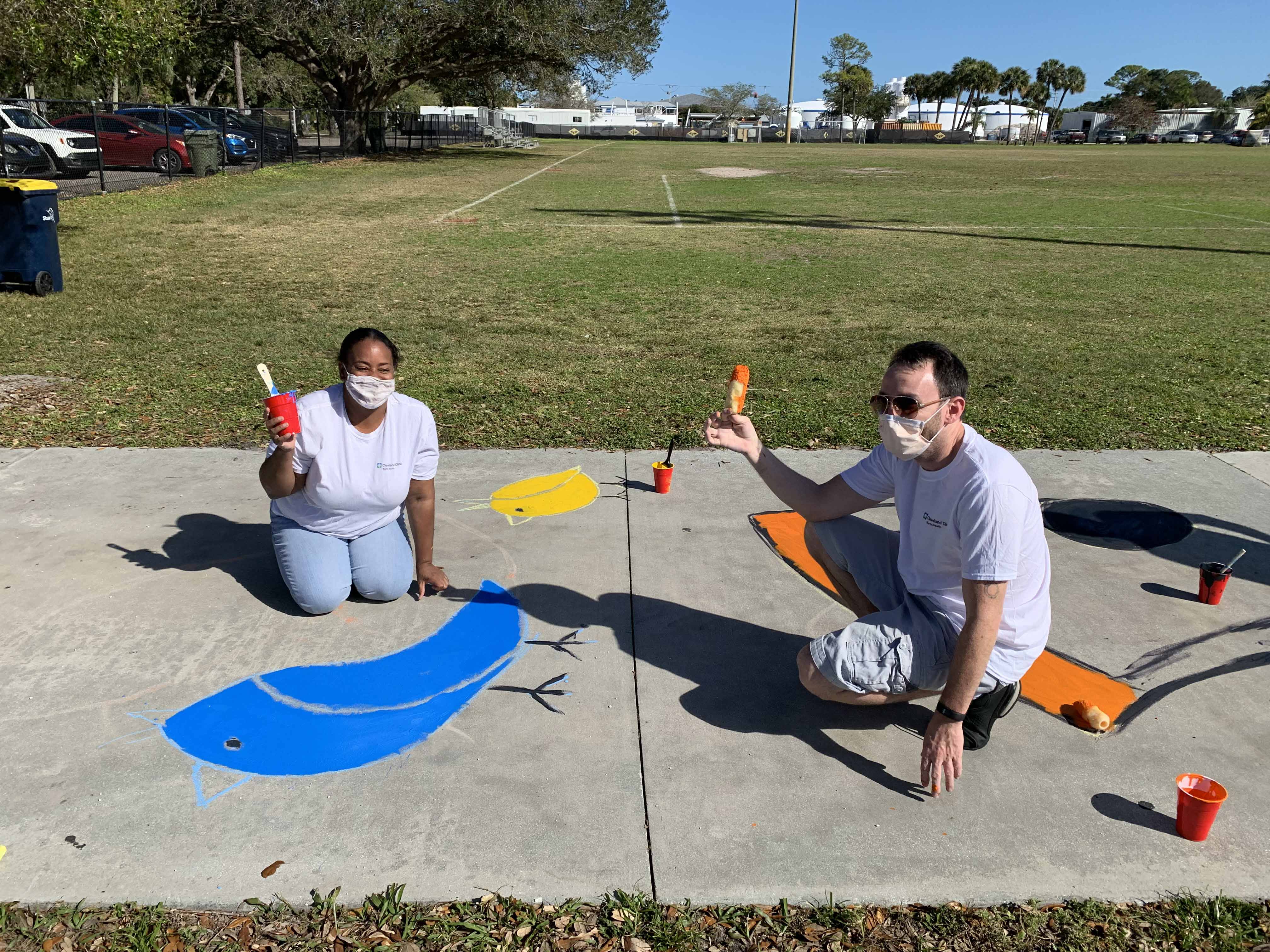 Born Learning Trail Painting