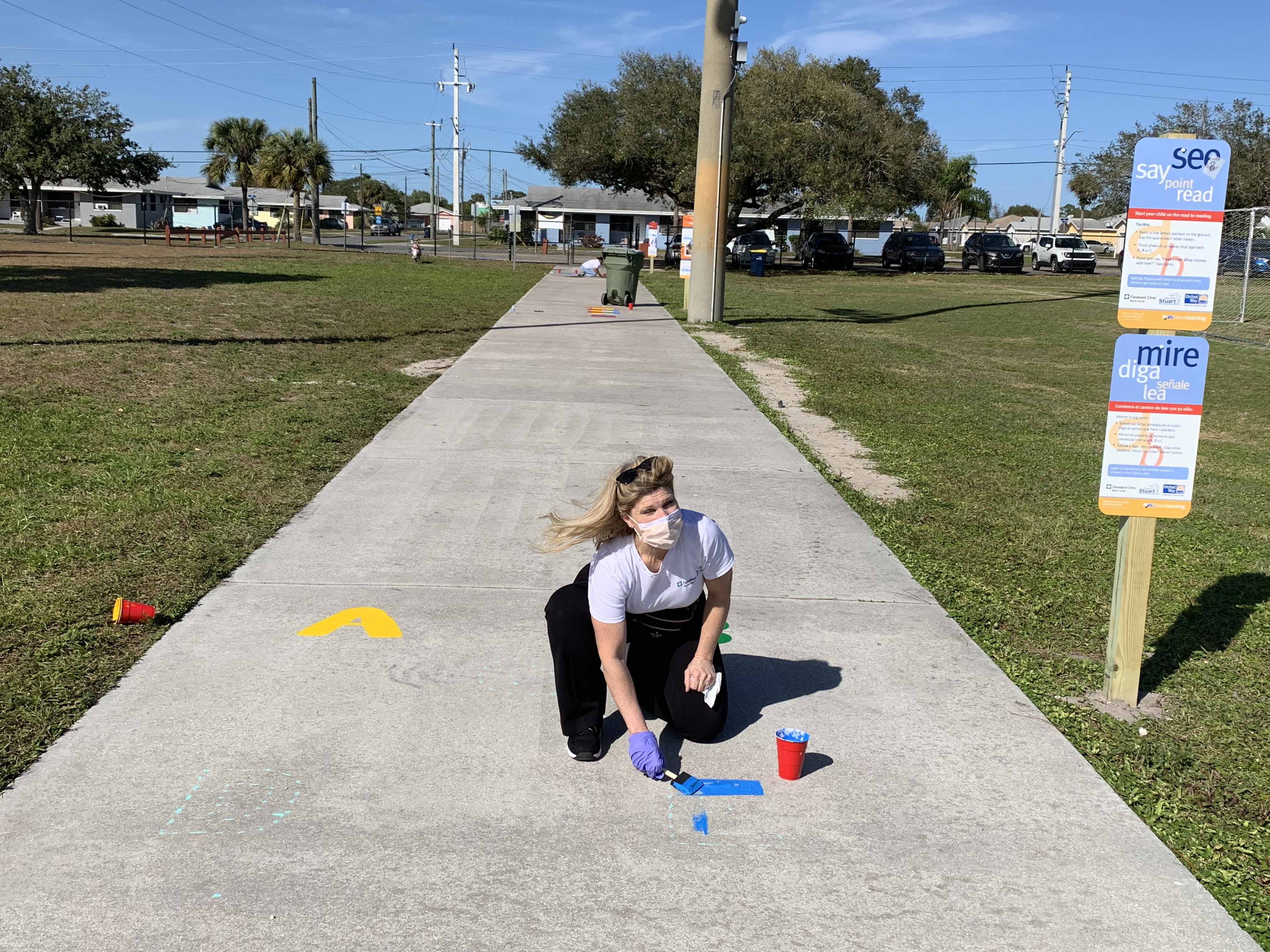 Born Learning Trail Painting