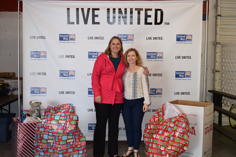 United Way Holiday Project toy drop-off