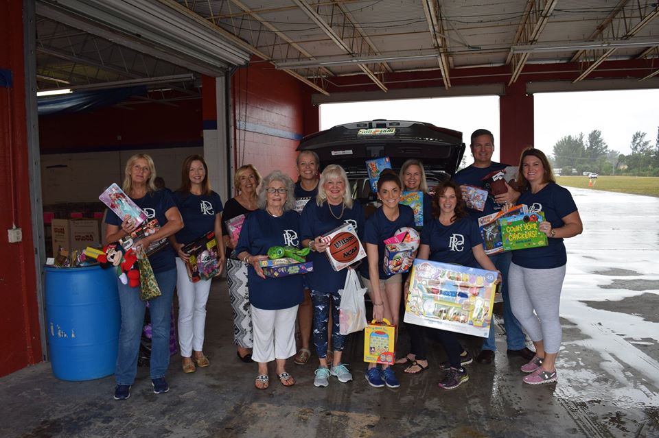 United Way Holiday Project toy drop-off